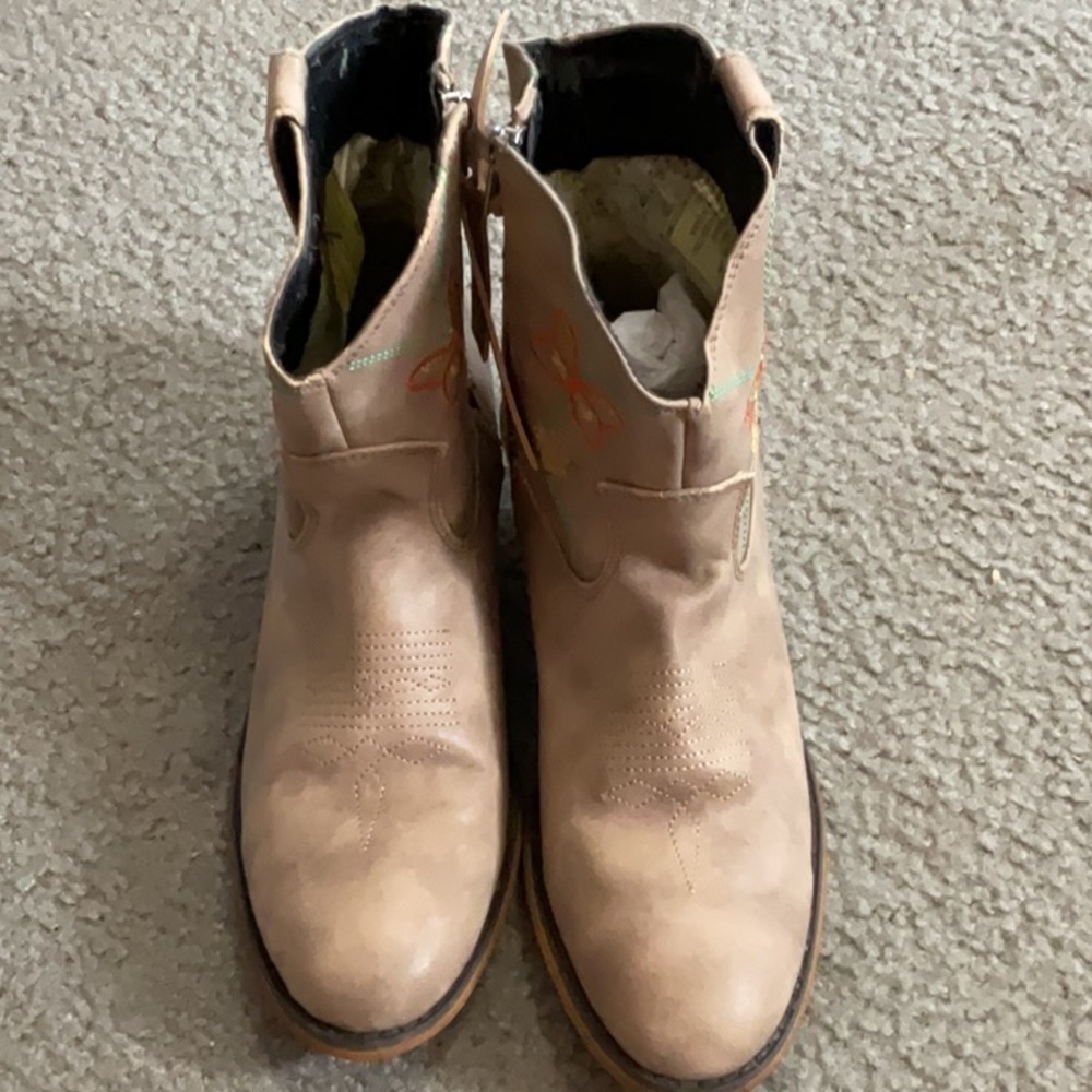 EUC girls DINGO zip boots